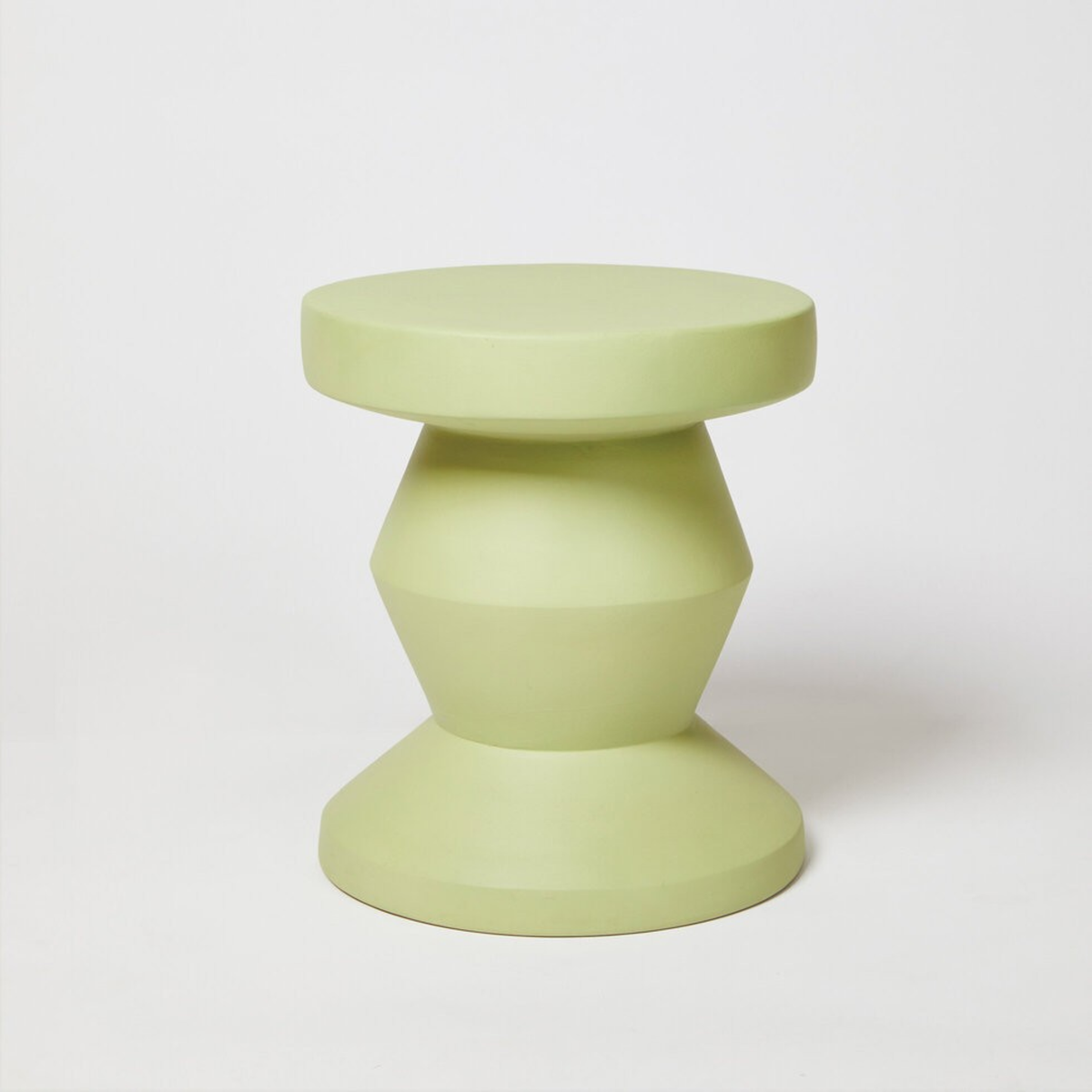 Pedestal Side Table - Khaki– Koru Furniture & Homewares