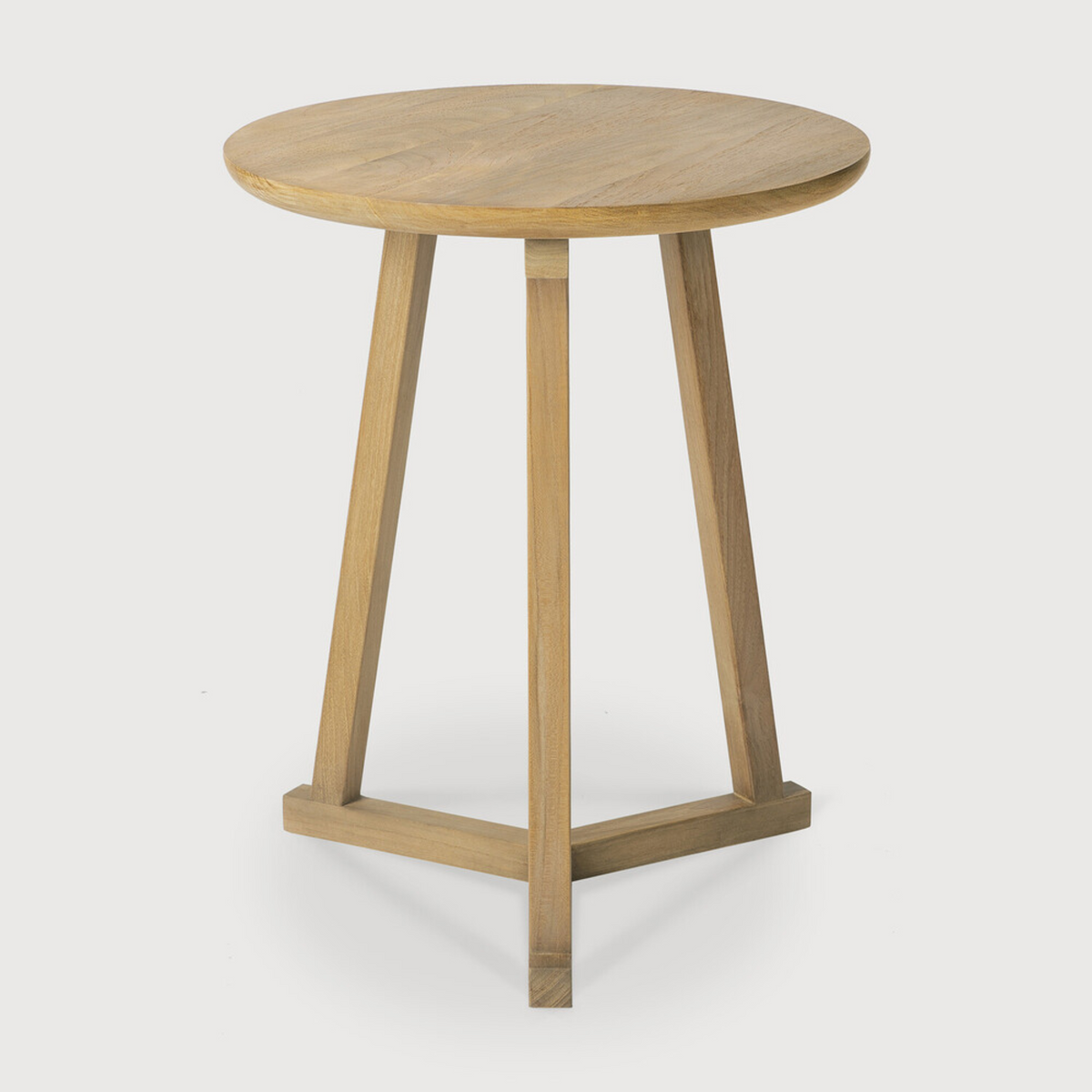 Side Table - Tripod Natural Oak– Koru Furniture & Homewares